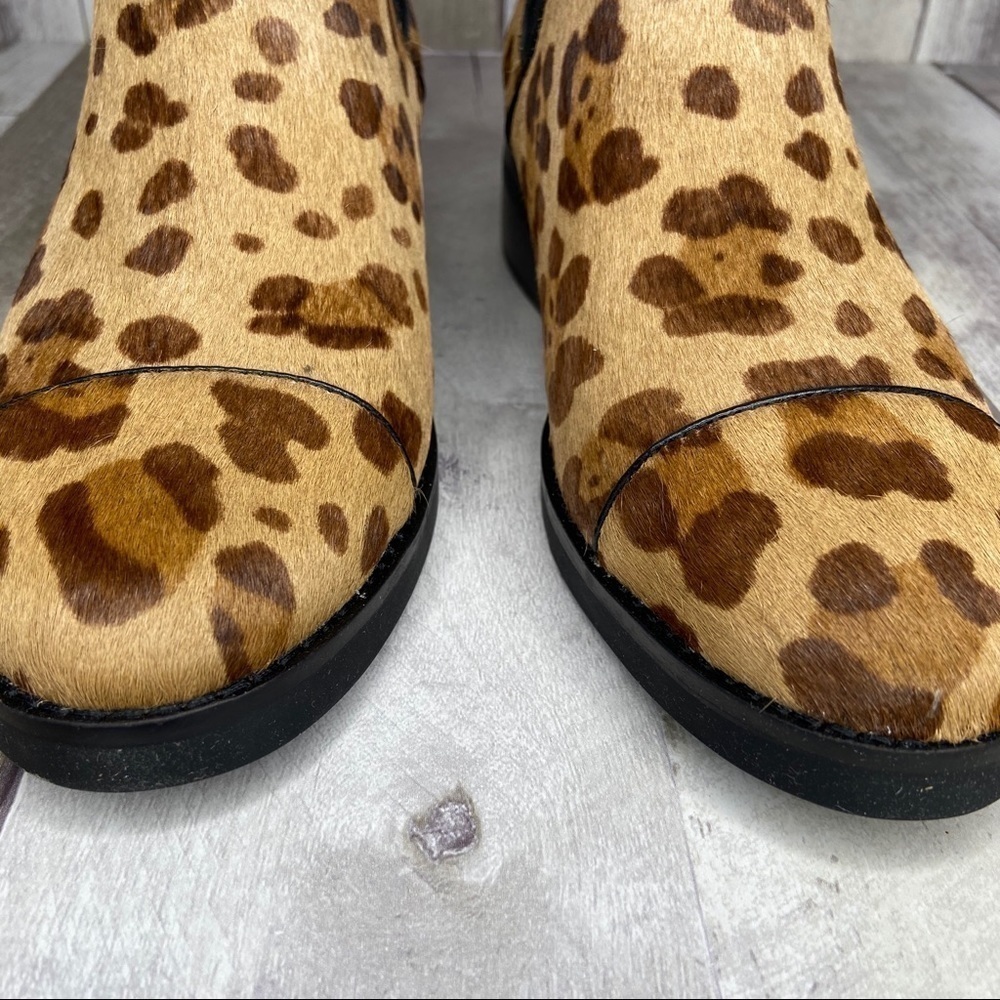 Cole Haan Leopard Mara Grand Chelsea Booties 7B - Picture 3 of 8